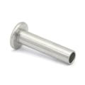 Miniatyrbilde 4 av 8: 100 stk aluminium flatt truss hode halv-halvrørsnagler M3 X M3 x 12mm
