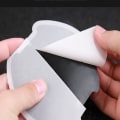 Miniatyrbilde 9 av 10: 4 stk Bildørhåndtak Maling Ripebeskytter 3D Karbonfiber Large