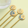 Miniatyrbillede 7 af 10: Star Moon Ske Gaffel Sæt Dessert Kage Ske FORK-2 FORK-2 fork-2