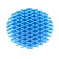 Orm Stor Fidget Leke 3D-Printet Elastisk Mesh BLÅ blue