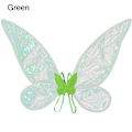 Miniatyrbillede 1 af 10: Halloween Kostumer Fe-Vinger Dragt-Op Vinger green