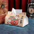 Miniatyrbilde 1 av 10: Papir Tissue Box Desktop serviett pumping 1 1 1