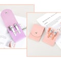 Miniatyrbild 4 av 8: 4st/ Set Manikyr Set Nagelklippare Verktyg ROSA AA Pink A-A