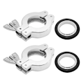 Pikkukuva 4 / 8: KF25 alumiinipuristin O TYYPPI Keskitysrengas 2kpl 2kpl 2PCS