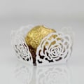 Miniatyrbillede 10 af 10: 50 stk Chokoladebakke Papir Chokolade Slikkopper SORT SORT Black