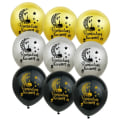 Miniatyrbillede 9 af 10: 10 stk Eid Mubarak Ramadan Balloner Latex Balloner SORT