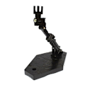 Miniatyrbild 3 av 10: Modell Figur Fäste Display Stand TRANSPARENT Transparent