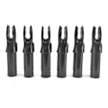 Pikkukuva 1 / 8: 15 kpl Arrow Tail Nock Arrow MUSTA black