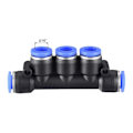 Miniatyrbild 10 av 10: 2st Push To Connect Fittings Rörkopplingar 8MM 8mm