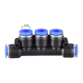 Miniatyrbillede 10 af 10: 2 stk Push To Connect Fittings Rørfittings 6MM 6mm