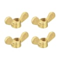 Pikkukuva 4 / 4: 4 kpl messinkisiipimutterit Butterfly Nut M10 M10