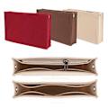 Miniatyrbillede 4 af 10: Filt-indsats taske Pung Liner WINE RED 2# 2# Wine Red 2#-2#