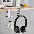 Miniatyrbillede 2 af 10: Skrivebord Side Krog Taske Krog SORT Black