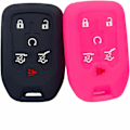Miniatyrbild 1 av 5: Keyless Entry Remote Car Smart Key Fob Remote Protector Skin