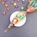 Miniatyrbillede 9 af 10: 20/50/100 stk påske gulerod slikpose kanin gavepose 50 stk 50 stk 50pcs