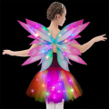 Miniatyrbillede 5 af 10: Fairy Wings Dress-Up Wings ROSE RED 4STK/SÆT 4STK/SÆT rose red 4pcs/set-4pcs/set