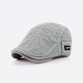 Miniatyrbild 1 av 9: Basker Hatt Cabbie Flat Cap GRÅ grey