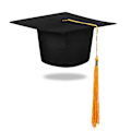 Pikkukuva 6 / 10: Graduation Hat Mortarboard Cap 2 2 2