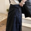 Miniatyrbillede 8 af 10: Lace Layered Gaze Nederdel Lace Up Tynd Lace Nederdel SORT STYLE2 black style2-style2