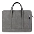Miniatyrbillede 1 af 10: Laptoptaske Kvinder Notebook Taske GRÅ 15 15,6 TOMME 15 15,6 TOMME grey 15 15.6 inch-15 15.6 inch