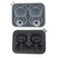 Miniatyrbild 1 av 10: Ice Cube Form Ice Making Box SVART TVÅ RASTER TVÅ RASTER black two grids-two grids