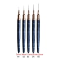 Miniatyrbillede 3 af 10: Nail Art Brush Liners Striping Brush 5 5 5