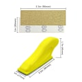 Miniatyrbillede 2 af 9: Micro Sander Kit Wet Dry Sandpapir Håndslibeblok