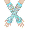 Miniatyrbillede 1 af 10: Fiskenet Handsker Arm Sleeve 07 07 07