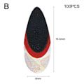 Miniatyrbild 1 av 10: Fish Lure Eyes Lase metall lockögon B B B