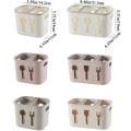 Miniatyrbilde 2 av 10: Spisepinne Fat Spisepinnebur APRIKOS 2 RETTER 2 RITTER Apricot 2 Grids-2 Grids