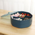 Miniatyrbillede 3 af 10: Delt Slikæske Nøddel Slikplade BLÅ ENKELLAG ENKELLAG Blue Single Layer-Single Layer