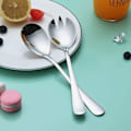Pikkukuva 8 / 10: Salaattilusikka Shara Fork SILVER HAARUKKA Silver Fork-Fork