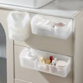 Pikkukuva 8 / 8: Laatikon kaapin ovet Riippuva kori Kaapin oven säilytyslaatikko Transparent C-C