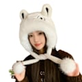 Pikkukuva 5 / 10: Pehmohattu Fur Beanie Hat KHAKI Khaki