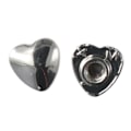 Miniatyrbillede 3 af 9: Læder nitter Kit Heart Studs Tøj stof