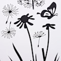 Pikkukuva 7 / 10: 2 kpl Flower Environmental Wall Tarrat Kodinsisustus B 2 PCS
