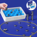 Miniatyrbillede 4 af 10: Magnetisk skakspil Magnetisk Effekt Skak SET1 SET1