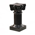 Miniatyrbillede 1 af 10: 1 Stk Romersk Søjle Statue Piedestal SORT SORT black