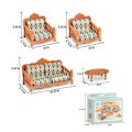 Miniatyrbillede 3 af 5: Legehusmøbler Dukkehus Stue Træsofa