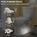 Miniatyrbilde 2 av 10: Frog Toalettbolthetter Toalettboltdeksler FROG-C FROG-C Frog-C