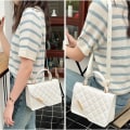 Pikkukuva 7 / 10: Ribbon Crossbody Bag Small Square Bag VALKOINEN white