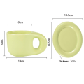 Miniatyrbillede 2 af 10: 1 Stk Kaffekopper Sødt Krus GRØN Green