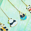 Pikkukuva 3 / 10: Metal Panda Kirjanmerkki Kirjaleike STYLE 1 STYLE 1 Style 1