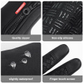 Miniatyrbillede 2 af 10: Cykelhandsker Touchscreen vante SORT L Black L