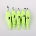 Miniatyrbilde 3 av 8: 5 STK Fiskesink Falljernsluke 2,5G 2,5G 2.5g