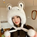 Pikkukuva 8 / 10: Pehmohattu Fur Beanie Hat KHAKI Khaki