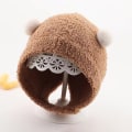 Miniatyrbillede 10 af 10: Efterår Vinter Huer Baby Børn Beanie Caps BRUNE Brown
