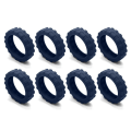 Miniatyrbilde 3 av 10: 8 STK/sett Reise Bagasje Caster Sko Koffert Hjul Beskyttelse Gray 8Pcs-8Pcs