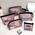 Miniatyrbillede 2 af 9: Mesh kosmetiktaske Makeup opbevaringstaske 04 04 04