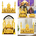 Pikkukuva 10 / 10: EID Mubarak -pöytäkoristeet Ramadan Kareem -koristelu 4 4